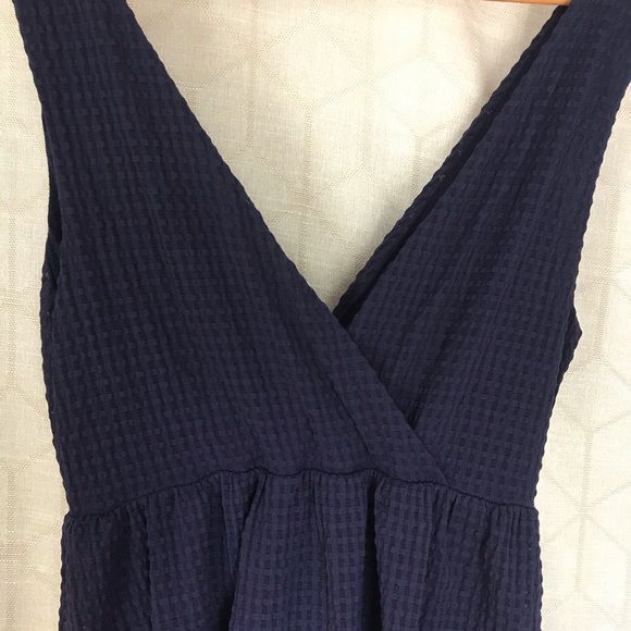 Anthropologie Ric Rac Gingham Ruffle Tiered Dress - Picture 4 of 8